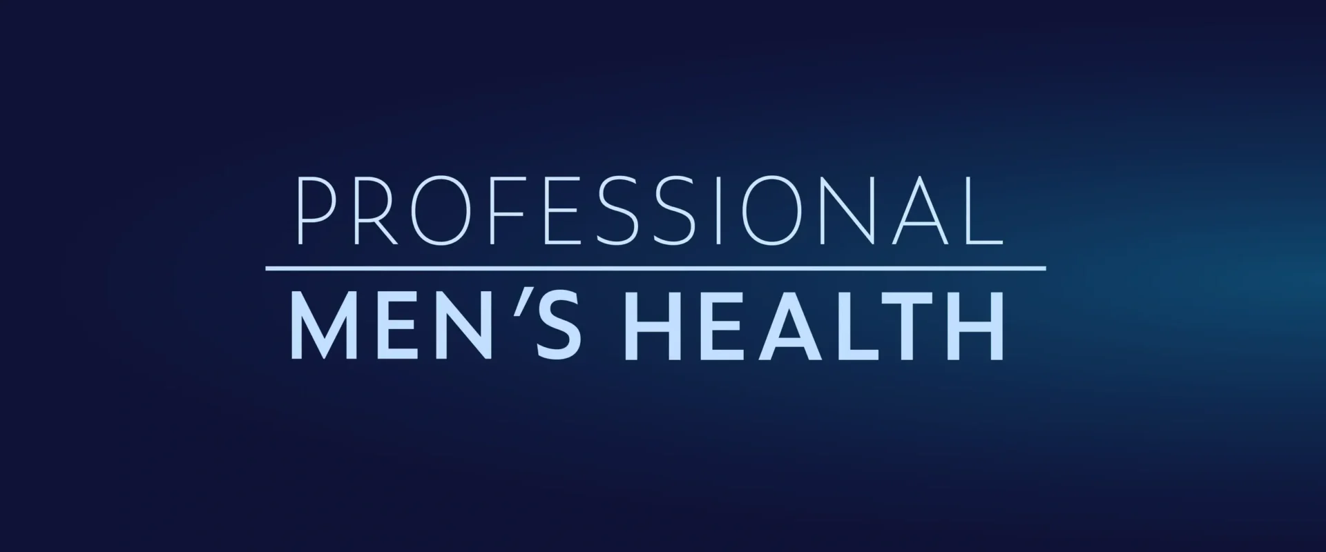 Professional Men's Health